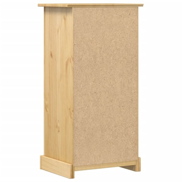 Table de chevet Corona 53x39x103 cm bois de pin massif – Image 3