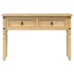 Table console Corona 115x46x73 cm bois de pin massif – Image 2