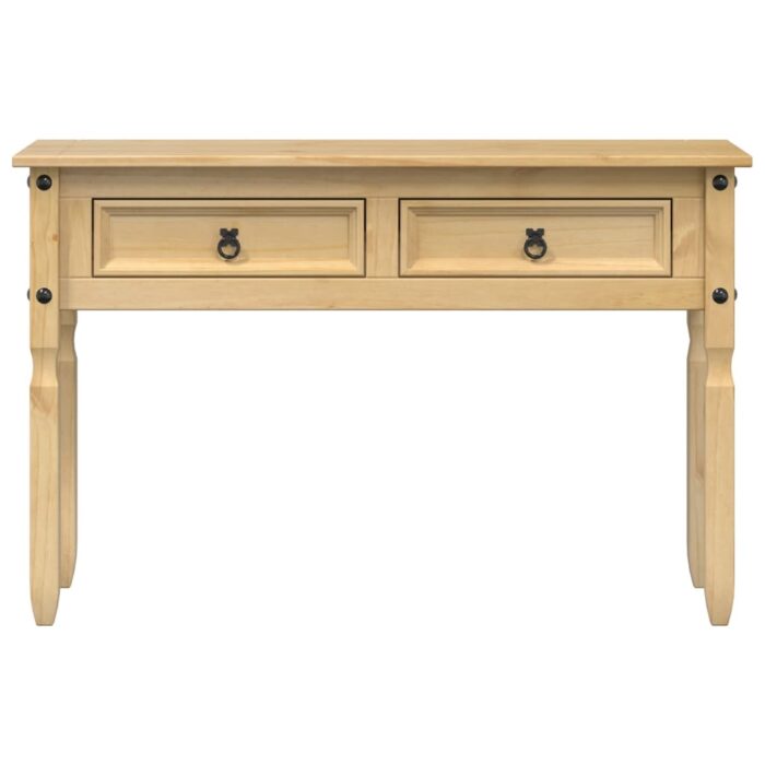 Table console Corona 115x46x73 cm bois de pin massif – Image 2