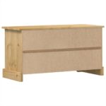 Meuble TV Corona 100x40x52 cm bois de pin massif – Image 4