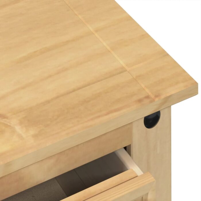 Commode Corona 92x48x114 cm bois massif de pin – Image 5