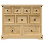 Commode Corona 101x45x82 cm bois massif de pin – Image 3