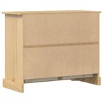 Commode Corona 101x45x82 cm bois massif de pin – Image 5