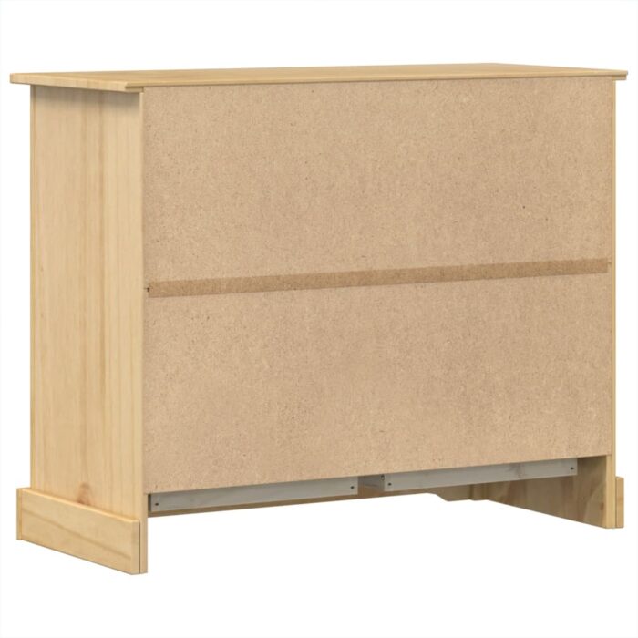 Commode Corona 101x45x82 cm bois massif de pin – Image 5