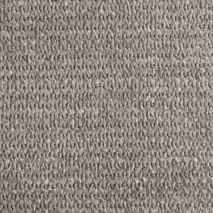 Voile d'ombrage 160 g/m² triangulaire gris clair 4x4x5,8 m PEHD – Image 7