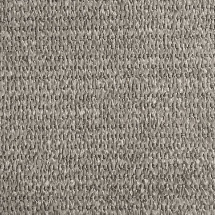 Voile d'ombrage 160 g/m² triangulaire gris clair 5x7x7 m PEHD – Image 7