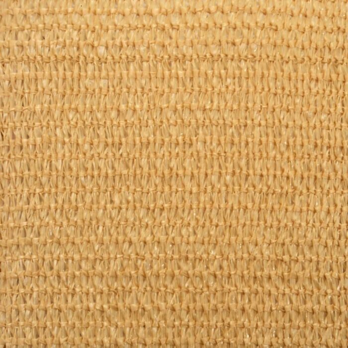 Voile d'ombrage 160 g/m² carré sable 2,5x2,5 m PEHD – Image 7