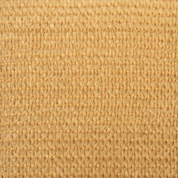 Voile d'ombrage 160 g/m² carré sable 3x3 m PEHD – Image 7