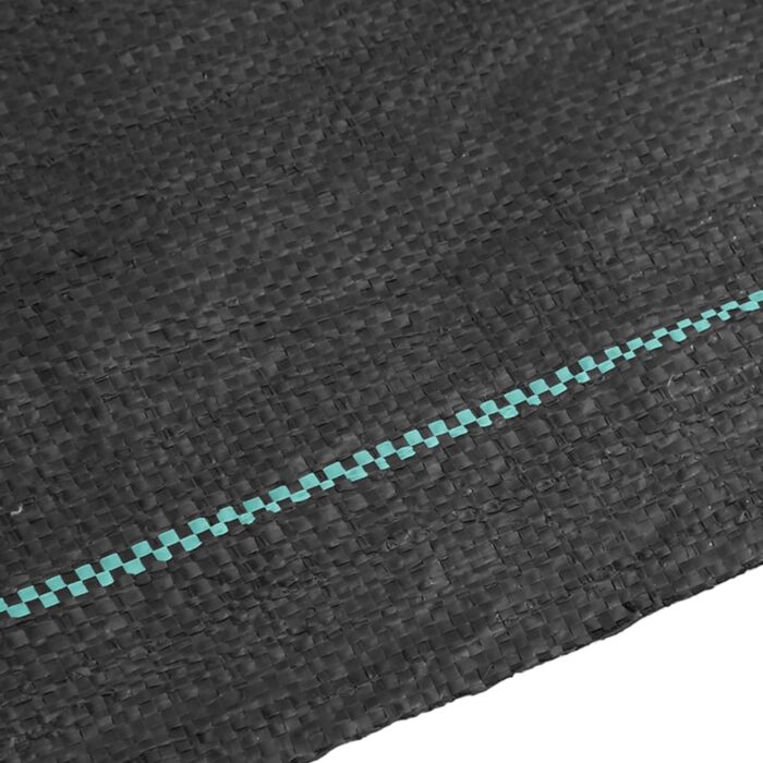Membrane anti-mauvaises herbes noir 1,5x50 m PP – Image 3