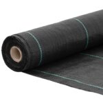 Membrane anti-mauvaises herbes noir 1,5x150 m PP – Image 2