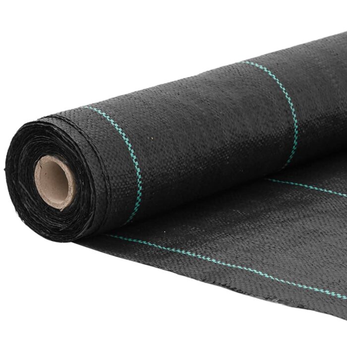 Membrane anti-mauvaises herbes noir 1,5x150 m PP – Image 2