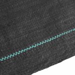 Membrane anti-mauvaises herbes noir 1,5x150 m PP – Image 3