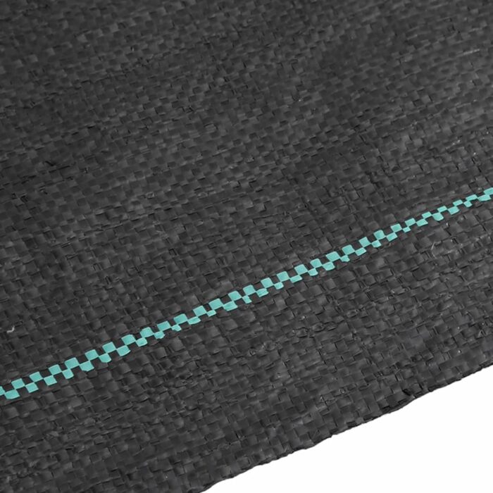 Membrane anti-mauvaises herbes noir 1,5x150 m PP – Image 3