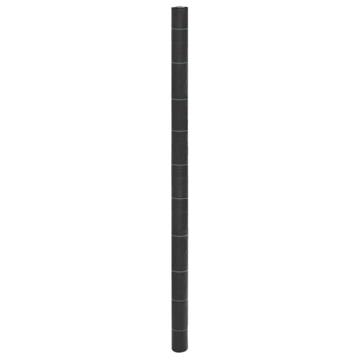 Membrane anti-mauvaises herbes noir 2x200 m PP – Image 1