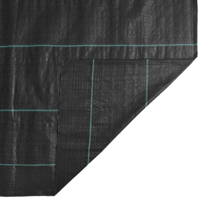 Membrane anti-mauvaises herbes noir 2x200 m PP – Image 6