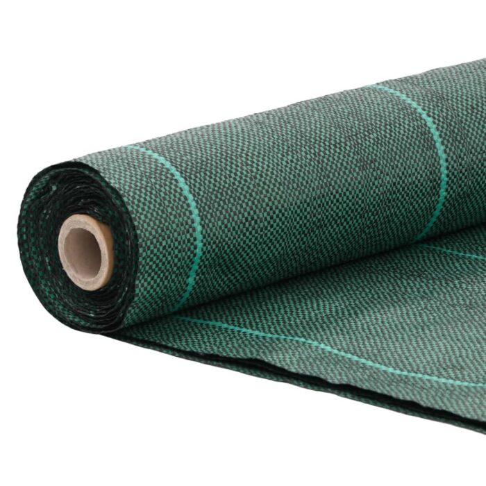Membrane anti-mauvaises herbes vert 1,5x100 m PP – Image 2