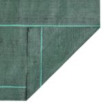 Membrane anti-mauvaises herbes vert 1,5x100 m PP – Image 4