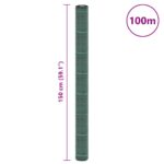 Membrane anti-mauvaises herbes vert 1,5x100 m PP – Image 7