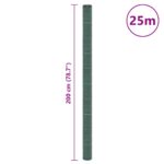 Membrane anti-mauvaises herbes vert 2x25 m PP – Image 7