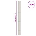 Membrane anti-mauvaises herbes blanc 1,5x100 m PP – Image 7