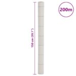 Membrane anti-mauvaises herbes blanc 1,5x200 m PP – Image 7