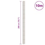 Membrane anti-mauvaises herbes blanc 2x10 m PP – Image 7