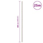 Membrane anti-mauvaises herbes blanc 4x25 m PP – Image 7