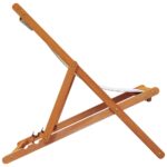 Chaises de plage pliables lot de 2 multicolore tissu – Image 3