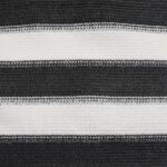 Filet brise-vue anthracite et blanc 1x25 m PEHD 75 g/m² – Image 5