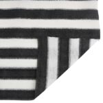 Filet brise-vue anthracite et blanc 1x50 m PEHD 75 g/m² – Image 3