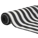 Filet brise-vue anthracite et blanc 1,5x25 m PEHD 75 g/m² – Image 2