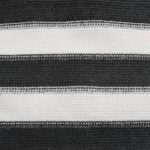 Filet brise-vue anthracite et blanc 1,5x25 m PEHD 75 g/m² – Image 5