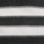 Filet brise-vue anthracite et blanc 1,5x50 m PEHD 150 g/m² – Image 5