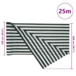 Filet brise-vue vert et blanc 2x25 m PEHD 75 g/m² – Image 7