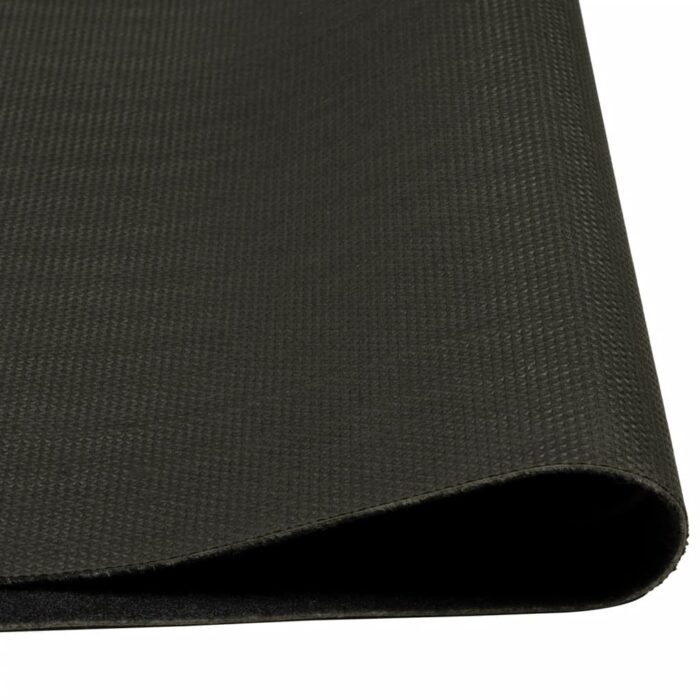 Tapis de cuisine lavable imprimé tasse noir 60x180 cm velours – Image 3