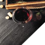 Tapis de cuisine lavable bouteille de vin 45x150 cm velours – Image 2