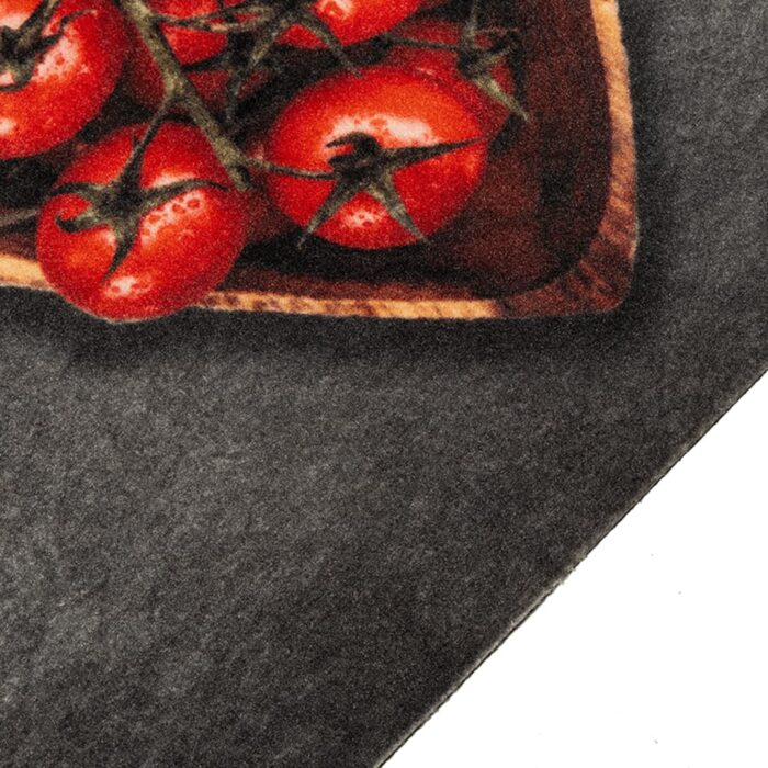 Tapis de cuisine lavable texte Cooking 60x180 cm velours – Image 2