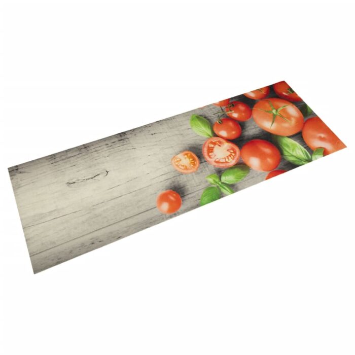 VXL8721012918979_a_en_hd_1.jpg Tapis de cuisine lavable impression de tomates 60x180cm velours – Image 1
