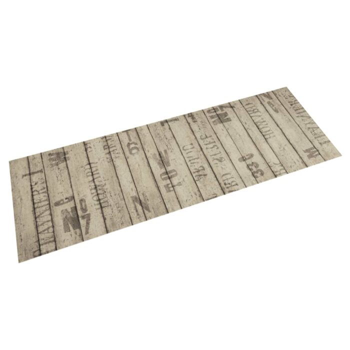 Tapis de cuisine lavable impression de clôture 60x180cm velours – Image 1