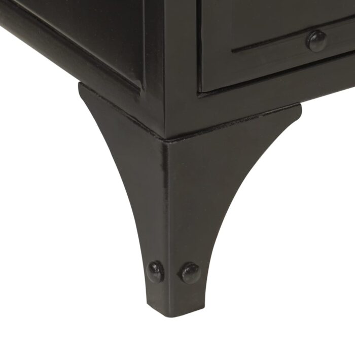 VXL8721012988743_g_en_hd_8.jpg Armoire de salle de bain 40x27x180 cm fer et bois de manguier – Image 8