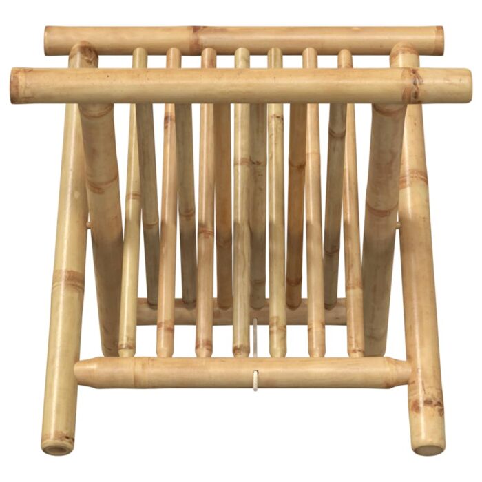 Porte-revue 42x30,5x34,5 cm bambou – Image 2