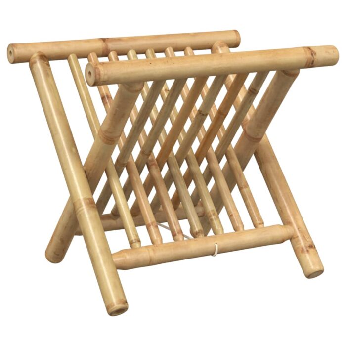 Porte-revue 42x30,5x34,5 cm bambou – Image 4