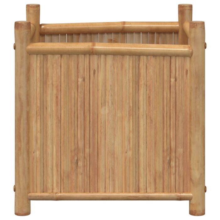 Jardinière 50x50x50 cm bambou – Image 2
