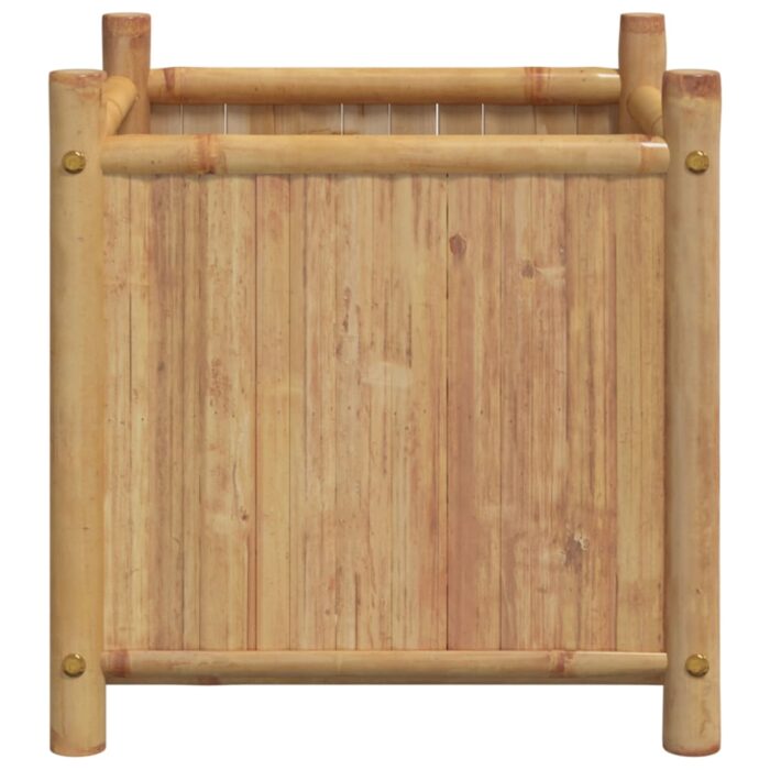 Jardinière 50x50x50 cm bambou – Image 3
