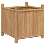 Jardinière 50x50x50 cm bambou – Image 4