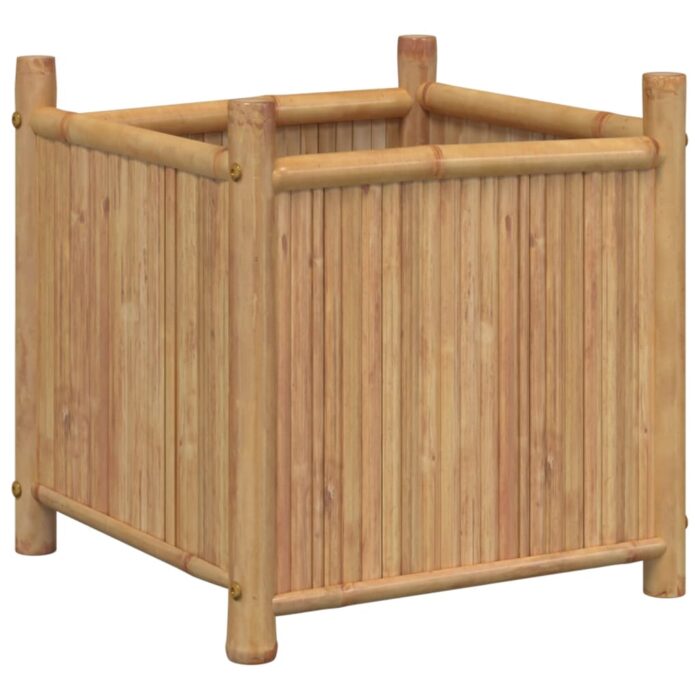Jardinière 50x50x50 cm bambou – Image 4