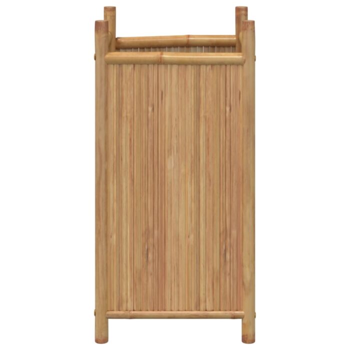 Jardinière 40x40x80 cm bambou – Image 2