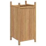 Jardinière 40x40x80 cm bambou – Image 4