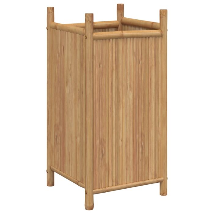 Jardinière 40x40x80 cm bambou – Image 4