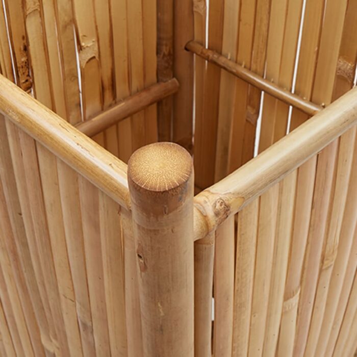 Jardinière 40x40x80 cm bambou – Image 5